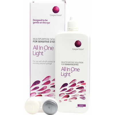 Растворы CooperVision All in one light 250 мл