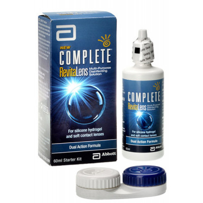 Раствор AMO Complete RevitaLens 60 мл + контейнер