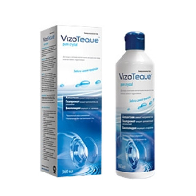 Раствор VizoTeque Pure Crystal 75 ml + контейнер
